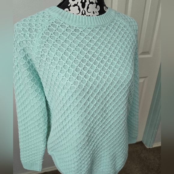 St John's Bay Mint green Sweater Size PS - Picture 3 of 14